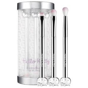 Hello Kitty 3-piece Brush Set Discontinued Rare
